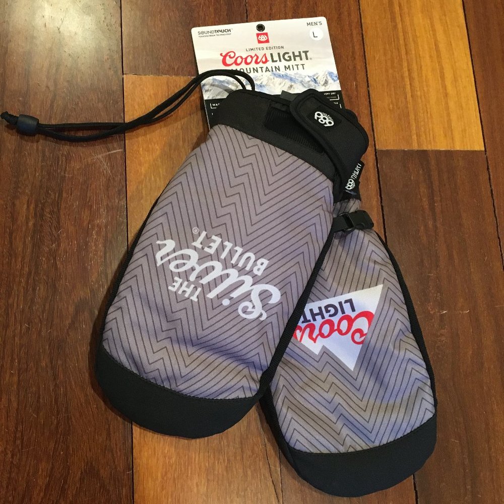 686 Coors Light Snowboard Mittens -Limited Edition